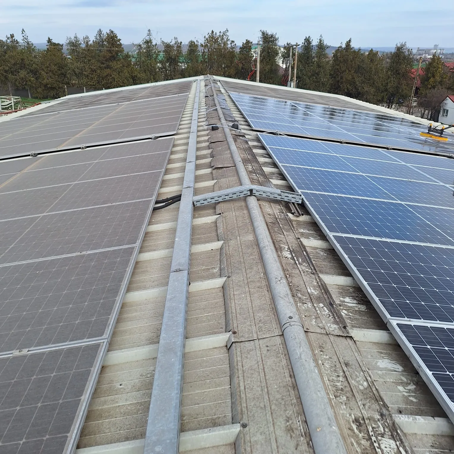Curățare module fotovoltaice