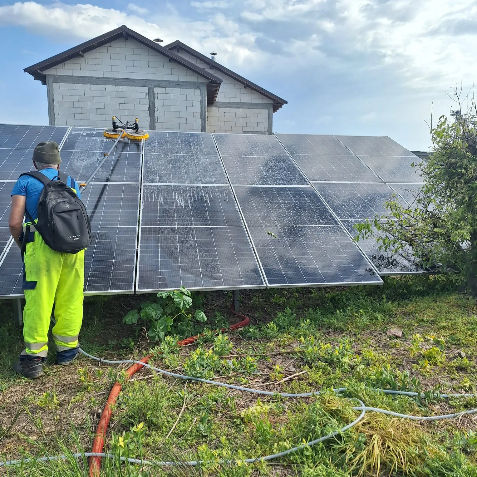 Panouri fotovoltaice curate